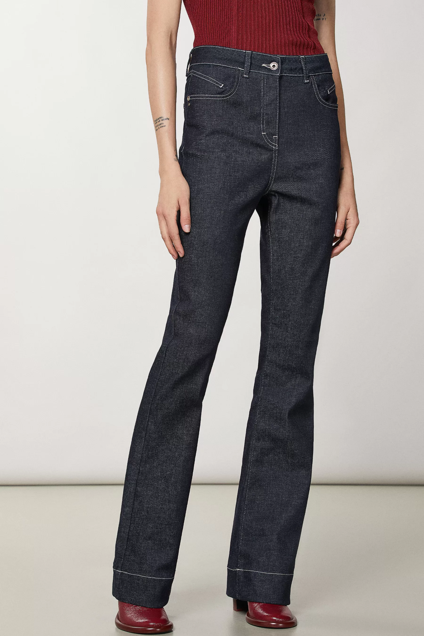 Patrizia Pepe Pantaloni denim comfort