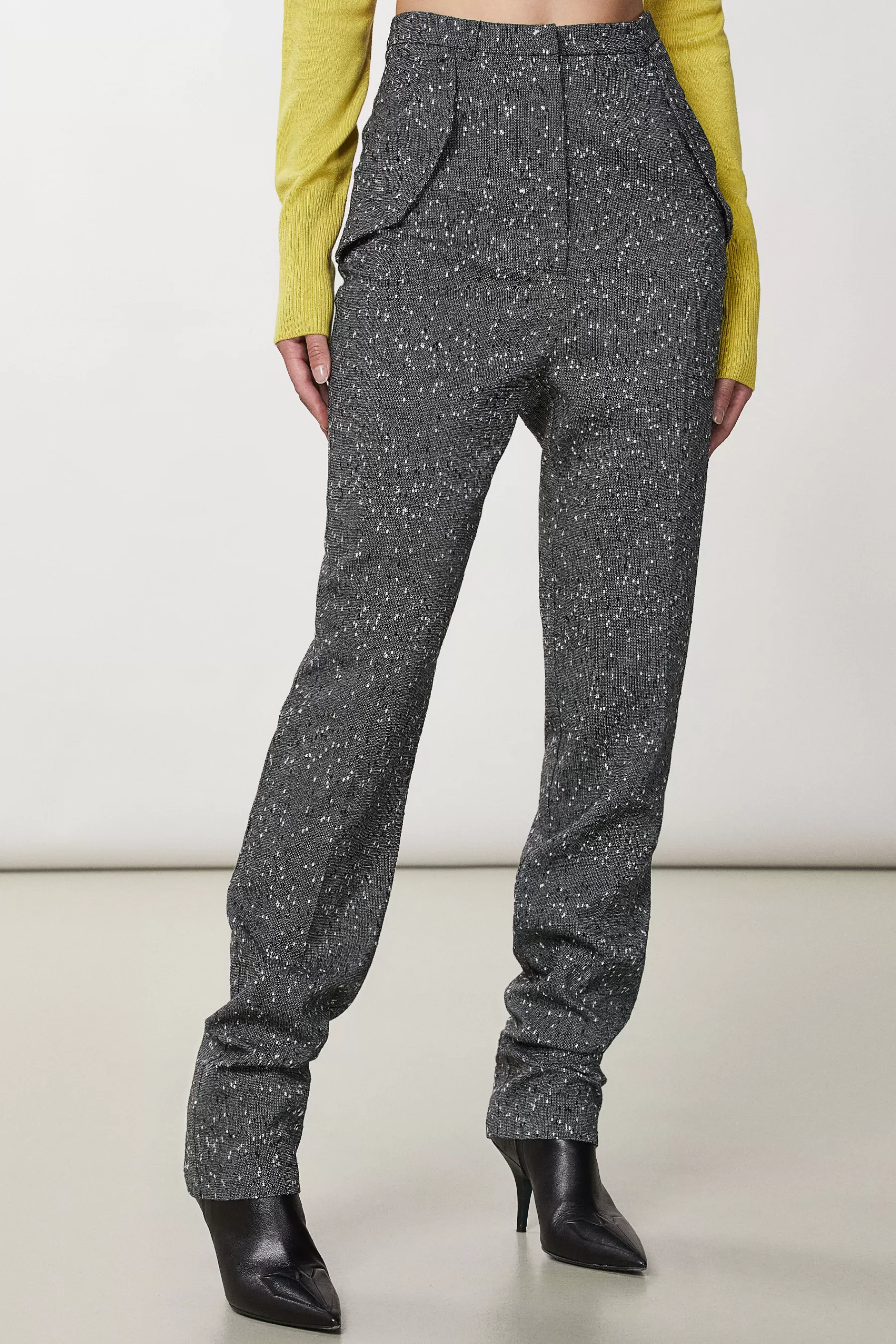 Patrizia Pepe Pantaloni in tweed slim fit