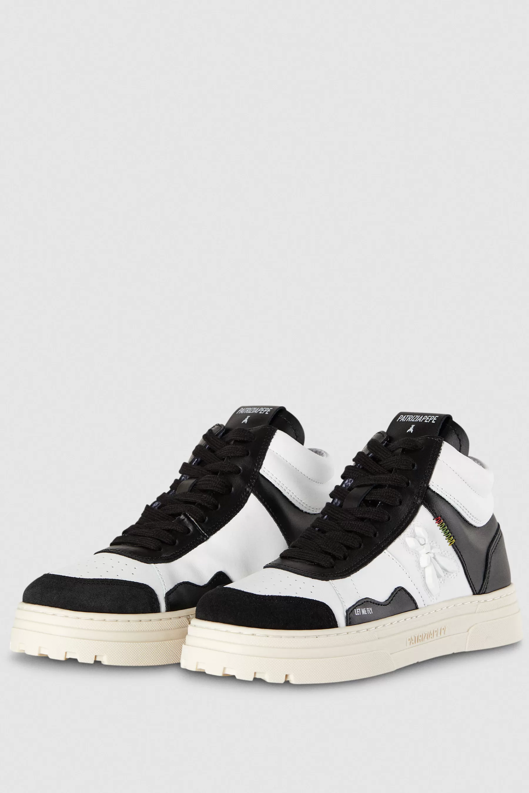 Patrizia Pepe Sneakers alte in pelle