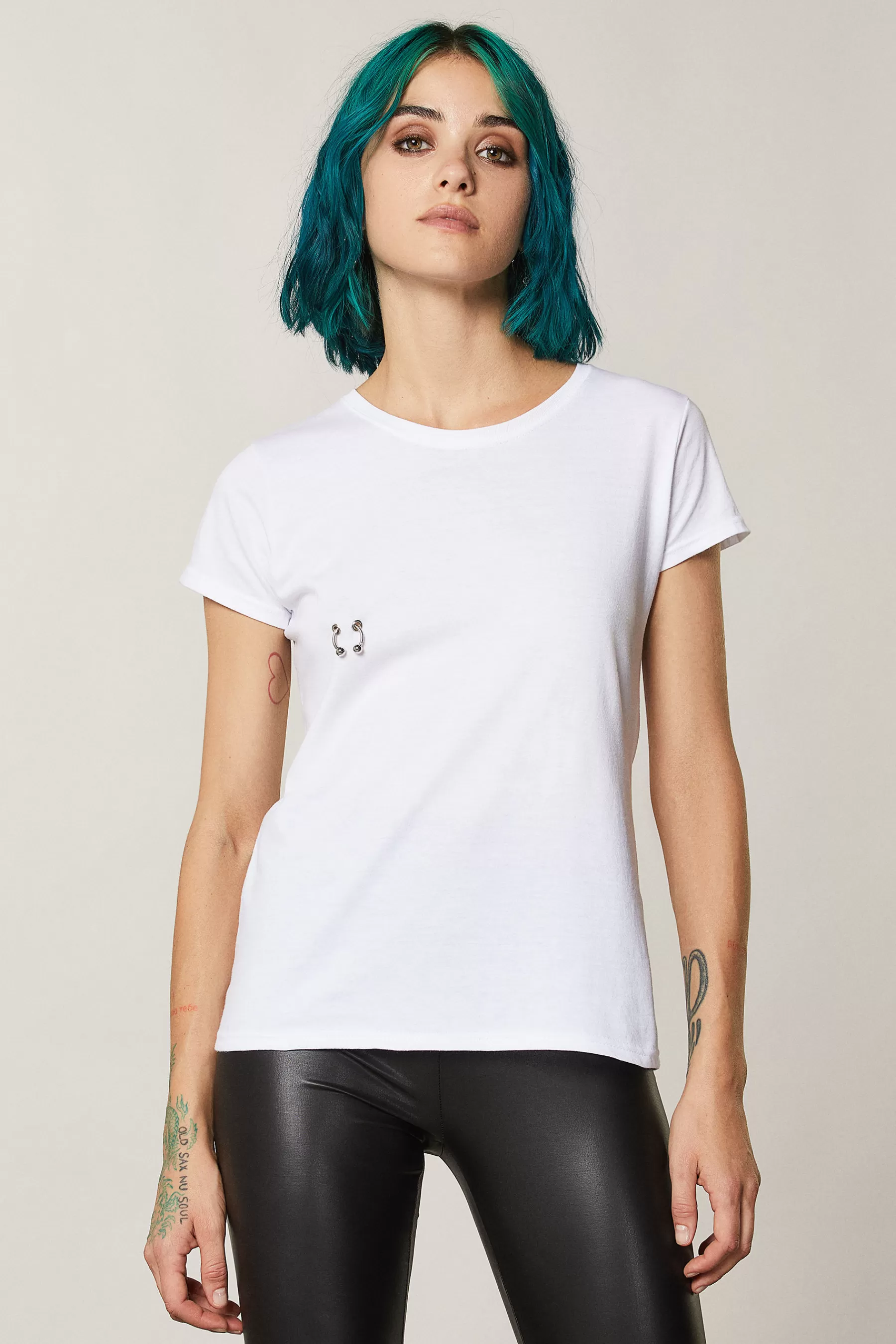 Patrizia Pepe T-shirt con piercing